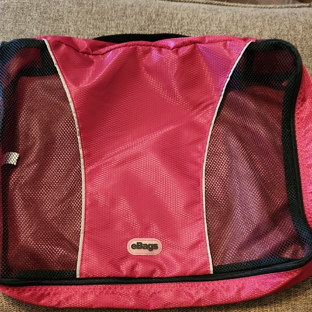 eBags Red Packing Cube for Traveling Made Easy 8x14x3